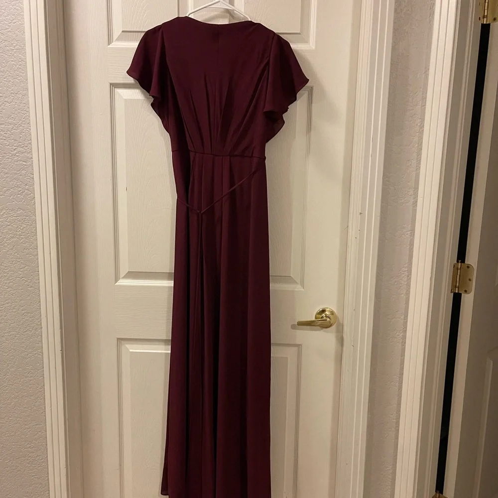 Formal Wrap Dress - Picture 4 of 4